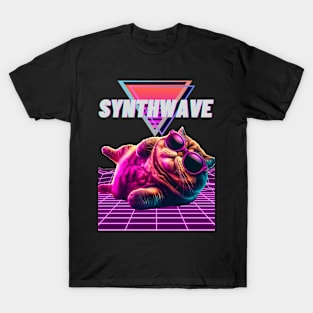 Synthwave cool cat T-Shirt